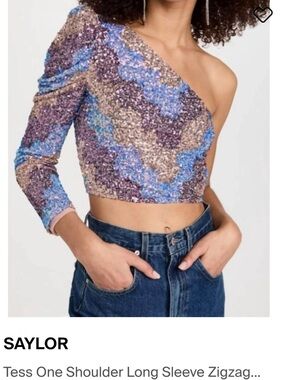 Saylor sequin top